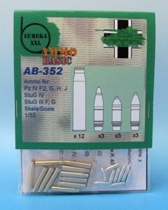 Munitions Eureka XXL AB-352 7,5 cm pour Kw.K.40/Stu.K.40 L/43 et L/48 (1/35) – image 2