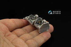 Quinta Studio QD72080 F-4J Late 3D-Printed &amp;amp; coloured Interior on decal paper (Fine Molds) 1/72 – Bild 9