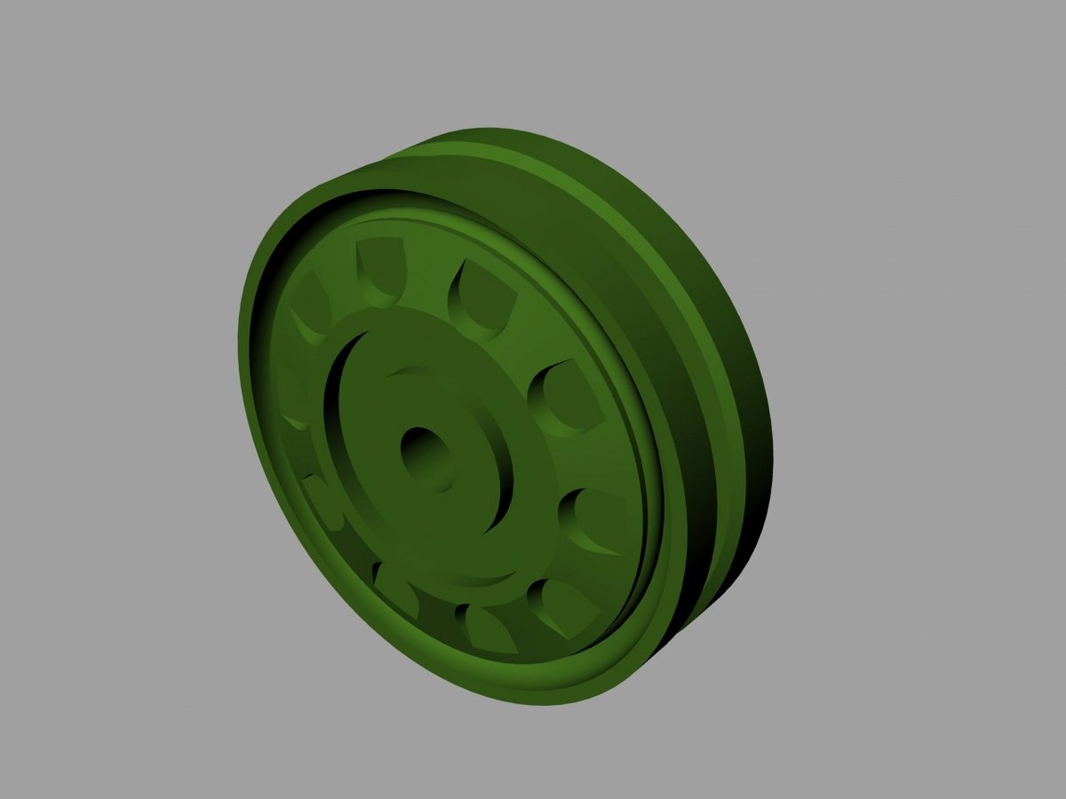 Panzer Art RE35-461 T-64 MBT Road wheels 1/35 – imagen 3
