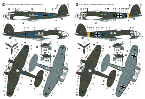 Hobby 2000 72075 Heinkel He 111 D ( HASEGAWA + CARTOGRAF + MASKI + WYDRUK 3D ) 1/72 – immagine 2
