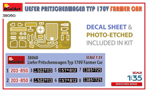 MiniArt 38060 LIEFER PRITSCHENWAGEN TYP 170V FARMER CAR 1/35 – imagen 2