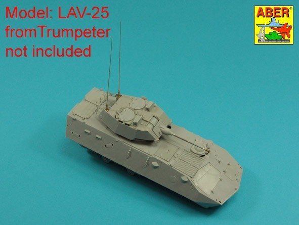 Aber R-44 Zestaw 2 anten VHF pojazdów NATO / Set of 2 NATO antennas with mount bases 1/35 – immagine 12