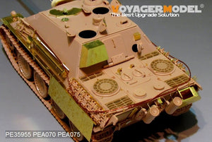 Maquette Voyager PE35955 Jagdpanther G1 version Seconde Guerre mondiale pour MENG TS-039 1/35 – image 14