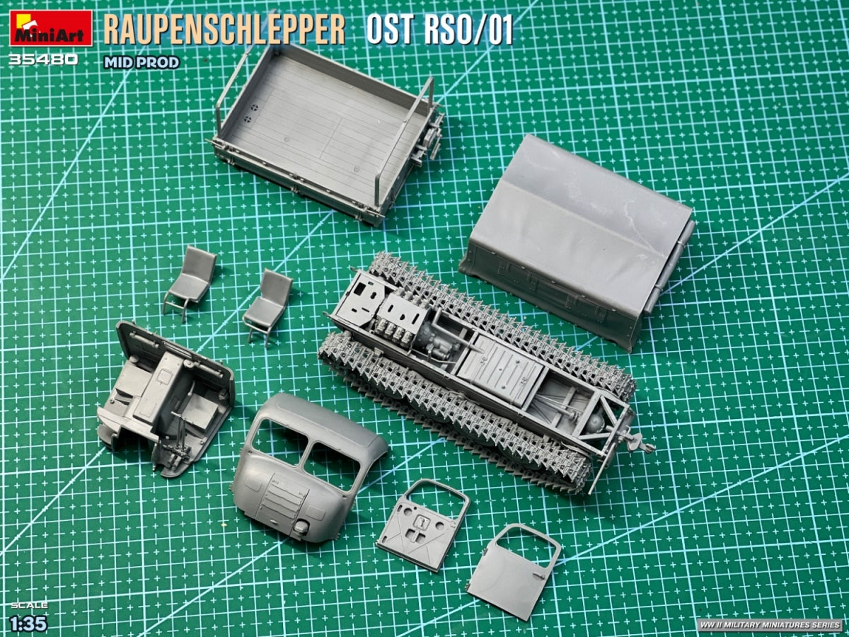 Miniart 35480 Raupenschlepper Ost RSO/01 Mid Prod. 1/35 – imagen 8
