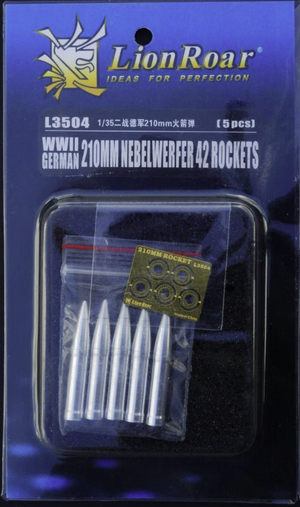 Maquette Great Wall Hobby L3504 : Lance-roquettes allemand Nebelwerfer 42 de 210 mm (Seconde Guerre mondiale) à l&amp;#39;échelle 1/35
