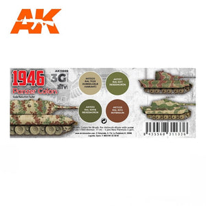 AK Interactive AK11669 3G 1946 PANZER COLORS 4x17 ml – zdjęcie 2