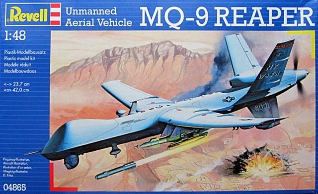 Revell 04865 MQ-9 Reaper - Véhicule aérien sans pilote (1/48)