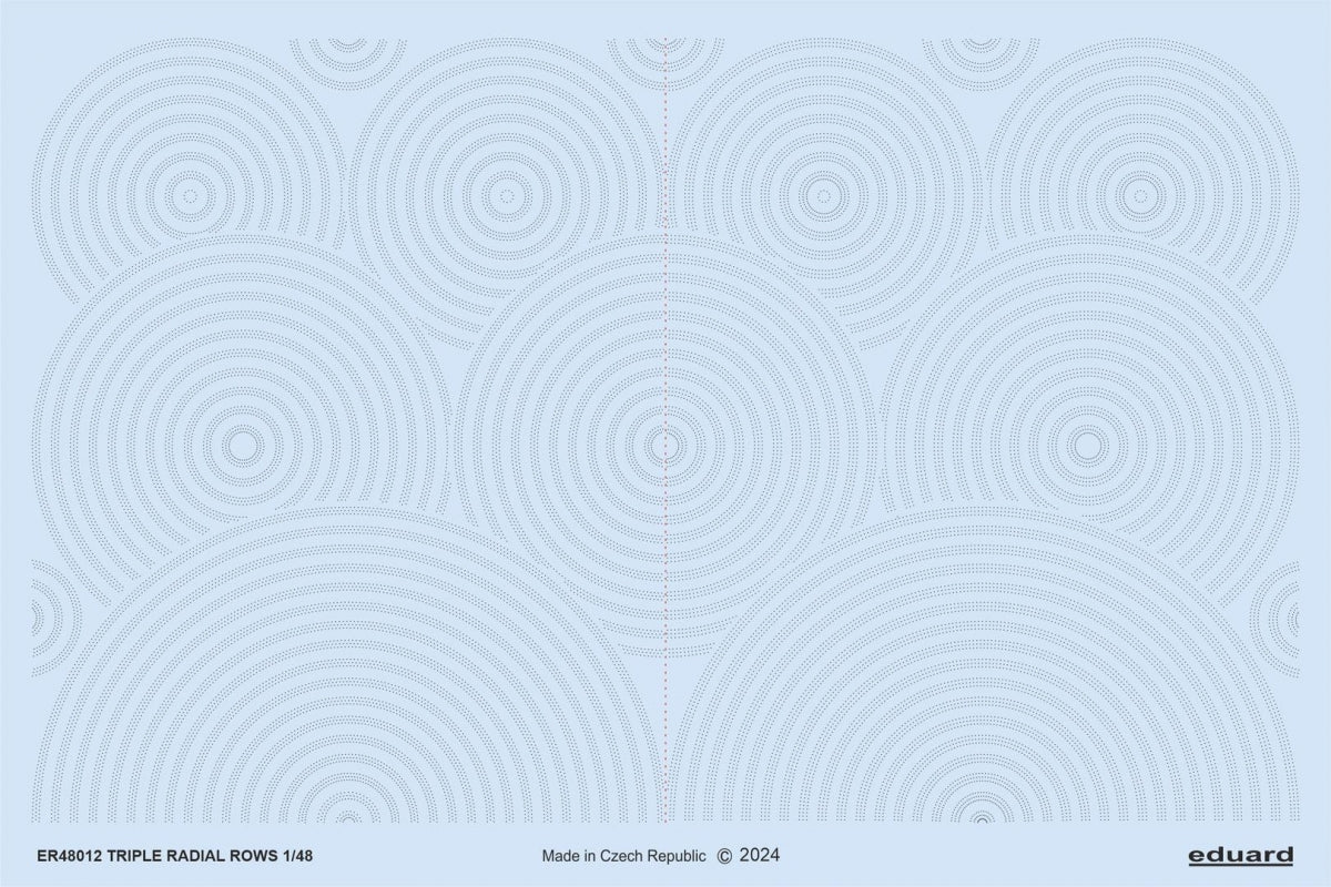 Eduard ER48012 Triple rangées radiales 1/48