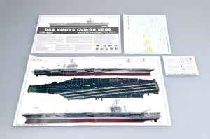 Trumpeter 05739 USS NIMITZ CVN-68 2005 1/700 – imagen 9