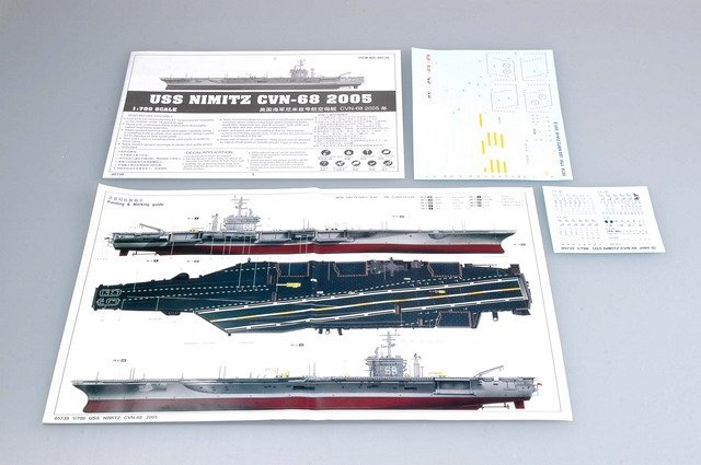 Trumpeter 05739 USS NIMITZ CVN-68 2005 1/700 – imagen 9
