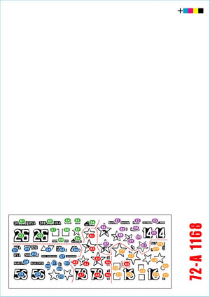 Star Decals 72-A1168 72-A1168 US 6th Armored Division 2 The Super-Sixth in Europe 1944-45 1/72 – immagine 2
