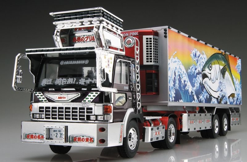 Aoshima 05286 Shimane no Brimaro (Refrigerated Trailer) 1/32 – Bild 2