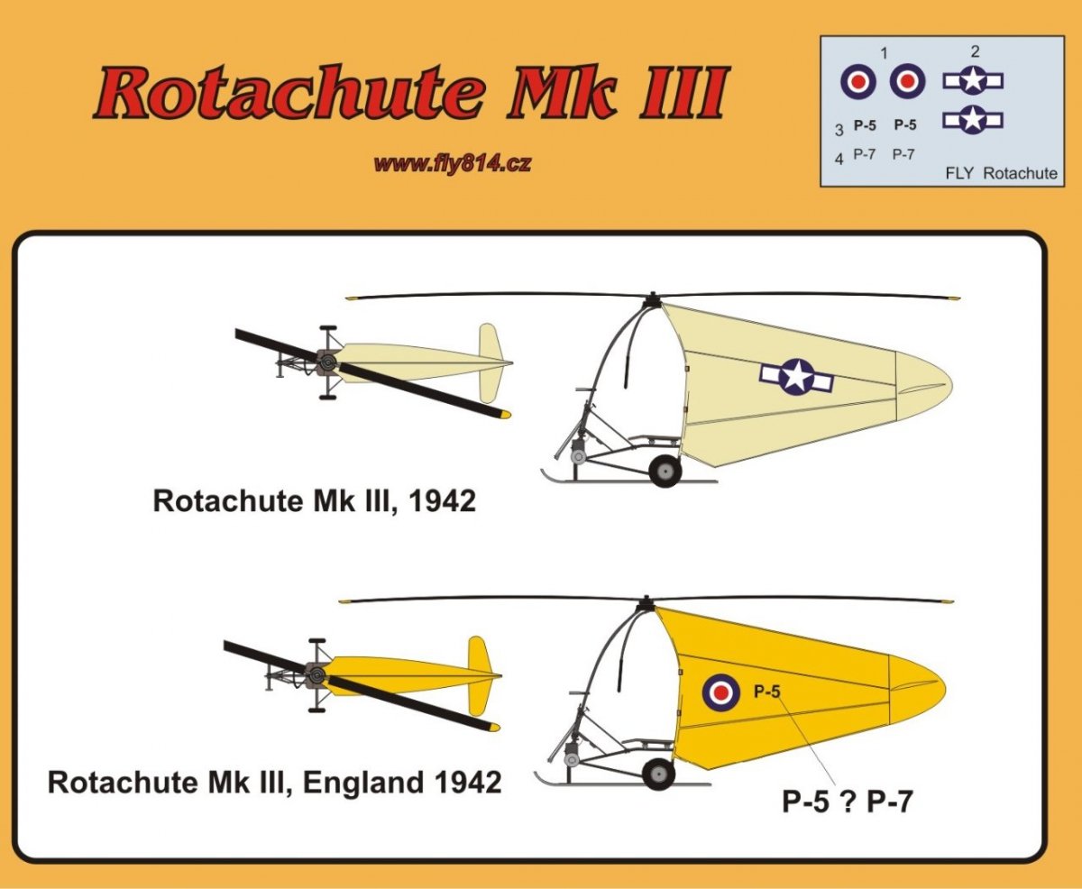 Fly 72021 Rotachute Mk III 1/72 – immagine 3