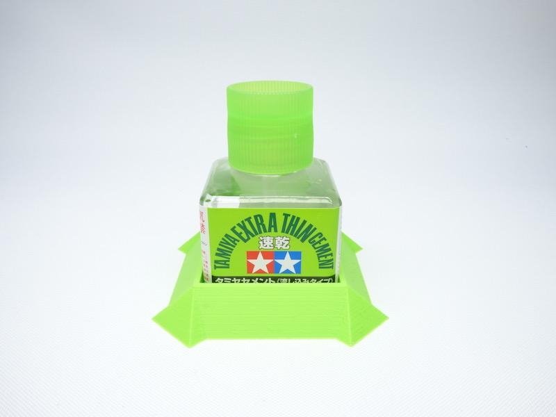 Ultimate Modelling UMP073 Ultimate Glue Bottle Holder (for Tamiya) Translucent Green – imagen 2