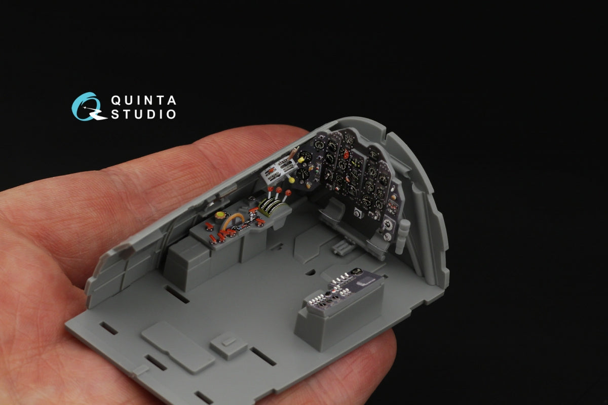 Quinta Studio QD32245 N1K2-J Shidenkai 3D-Printed &amp;amp; coloured Interior on decal paper (Hasegawa) 1/32 – imagen 8
