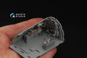 Quinta Studio QD32245 N1K2-J Shidenkai 3D-Printed &amp;amp; coloured Interior on decal paper (Hasegawa) 1/32 – imagen 8