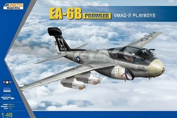 Kinetic K48112 EA-6B Prowler VMAQ-2 « Playboys » 1/48