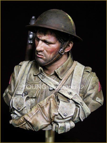 Young Miniatures YM1837 British Infantryman Somme 1916 1/10 – immagine 6