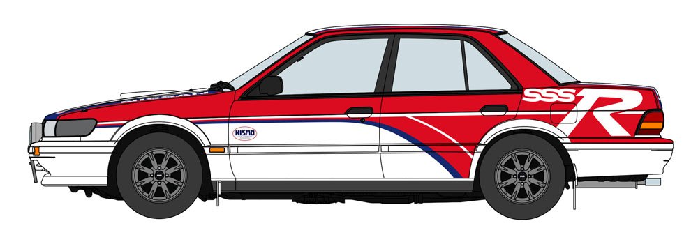 Hasegawa 20521 Nissan Bluebird 4-door sedan SSS-R (U12 type) late 1/24 – image 3