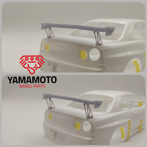 Yamamoto Model Parts YMPTUN33 GT Wing #1 1/24 – imagen 2