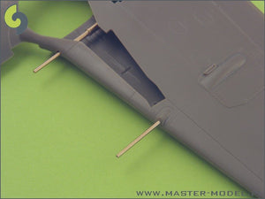 Master AM-48-019 Fw 190 A7, A8 armament set (MG 131 barrel tips, MG 151 barrels, MG 151 fairings) &amp;amp; Pitot Tube 1/48 – zdjęcie 5