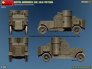 Miniart 39023 AUSTIN ARMOURED CAR 1918 PATTERN. BRITISH SERVICE DUNSTERFORCE. INTERIOR KIT 1/35 – Bild 9