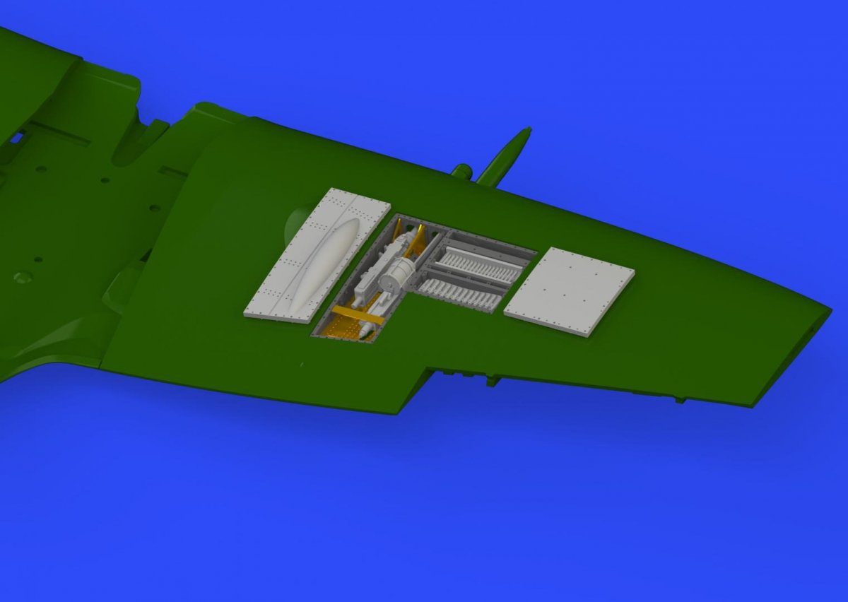 Eduard 672152 Spitfire Mk. XVI gun bays EDUARD 1/72 – imagen 2
