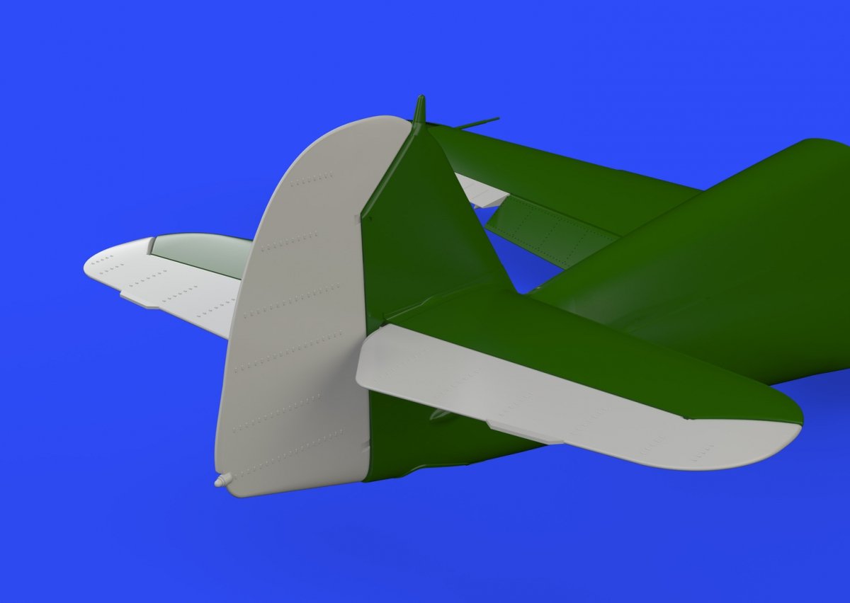 Eduard 648292 Bf 109F control surfaces EDUARD 1/48 – zdjęcie 5