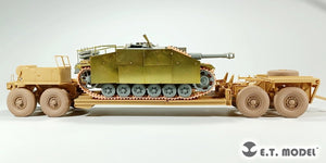 E.T. Model P35-123 WWII German Tank Transporter Sd.Ah.116 Sagged wheels For TAMIYA Kit 1/35 – imagen 8