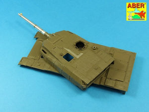 Aber 35 L-192 120 mm L/44 Smoothbore gun barrel forType 10 Tank 1/35 – imagen 12