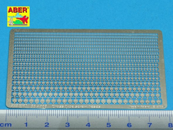 Aber 35A108 Cross type screw heads 1/35 – image 2