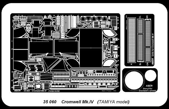Aber 35060 Cromwell Mk.IV (TAM) 1/35 – immagine 4