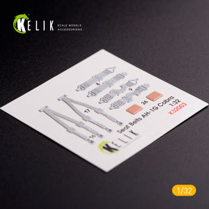KELIK K32003 AH-1G COBRA INTERIOR 3D DECALS FOR ICM KIT 1/32 – imagen 6