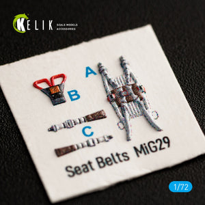 KELIK K72043 MIG-29 FULCRUM-A 9-12 DÉCALCOMANIES 3D INTÉRIEURES POUR MAQUETTE GWH 1/72 – image 6