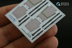 Quinta Studio QR35013 H-60 Family folding seats (KittyHawk), 2 pcs 1/35 – imagen 7