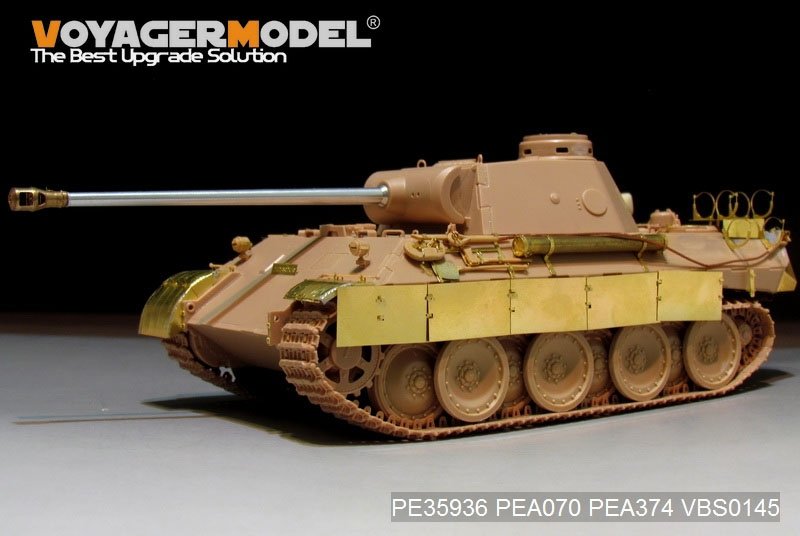 Voyager Model PE35936 WWII German Panther D w/&amp;quot;Stadtgas&amp;quot; Fuel Tanks Basic For MENG TS-038 1/35 – imagen 3
