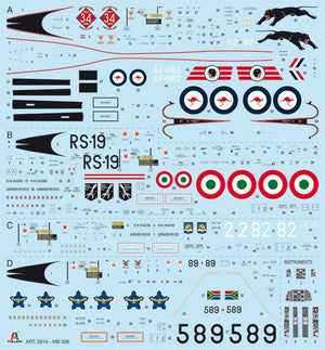 Italeri 2814 MB-326 1/48 – imagen 2