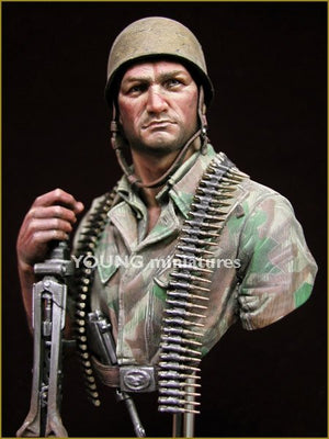 Young Miniatures YM1844 German Fallschirmjager Monte Cassino 1944 1/10 – imagen 2