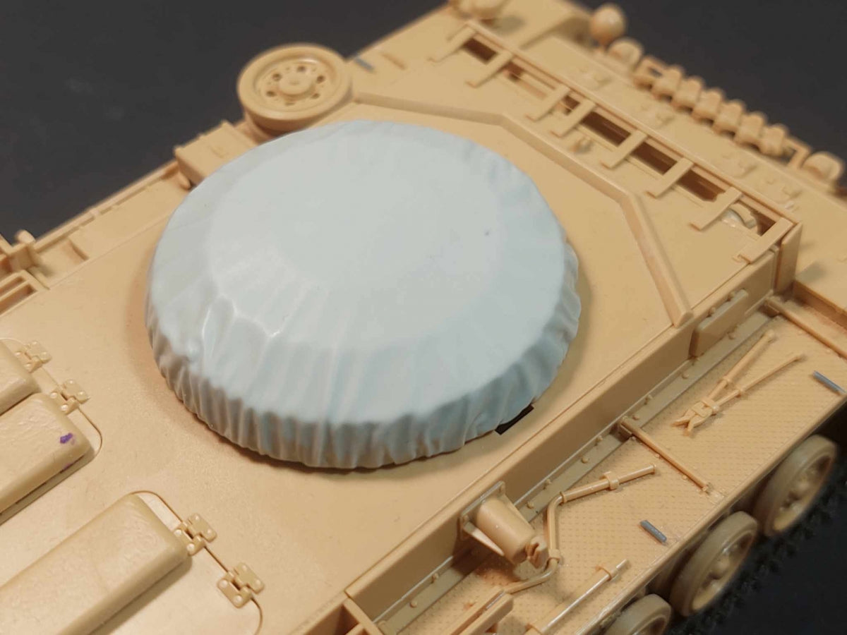 Panzer Art RE35-773 PzIII Munitionpanzer canvas dome 1/35 – immagine 2