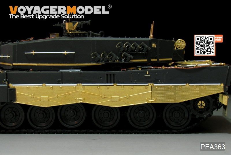 Voyager Model PEA363 Modern German Leopard 2A4 Schurzen (For MENG TS-016) 1/35 – zdjęcie 3