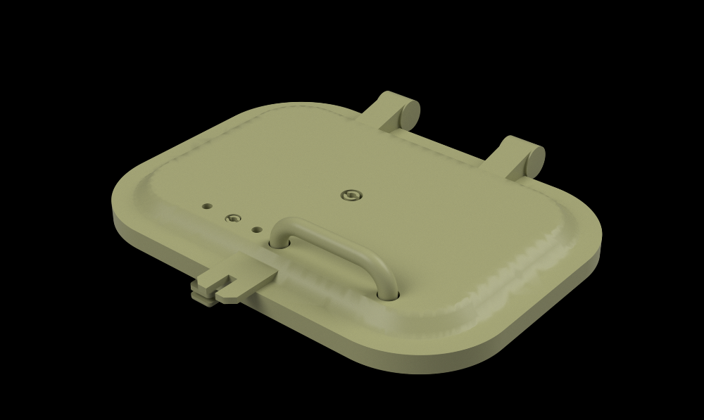 Panzer Art RE35-809 Tiger loader hatch (early) 1/35 – imagen 2