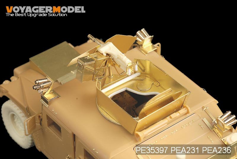 Voyager Model PE35397 Modern USMC HUMVEE M1114 w/CIP/smoke discharge for Bronco 35080 1/35 – imagen 13
