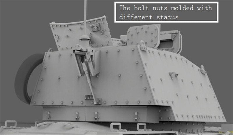 Gecko Models 35GM0001 CRUISER TANK MK.II ACS AVEC INTÉRIEUR (1/35) – image 19