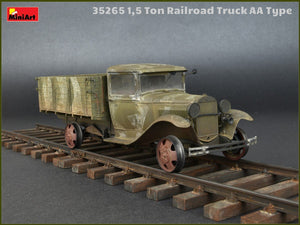 MiniArt 35265 CAMION FERROVIAIRE 1,5 TONNE TYPE AA (1/35) – image 5