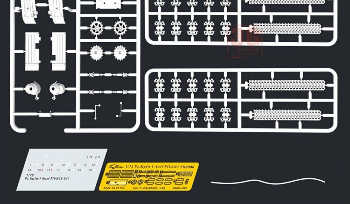 Flyhawk FH3011 Pz.Kpfw. I Ausf F (VK18.01) Late 1/72 – immagine 5