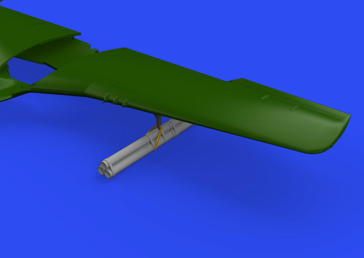 Eduard 672378 P-51D bazooka rocket launcher EDUARD 1/72 – immagine 2