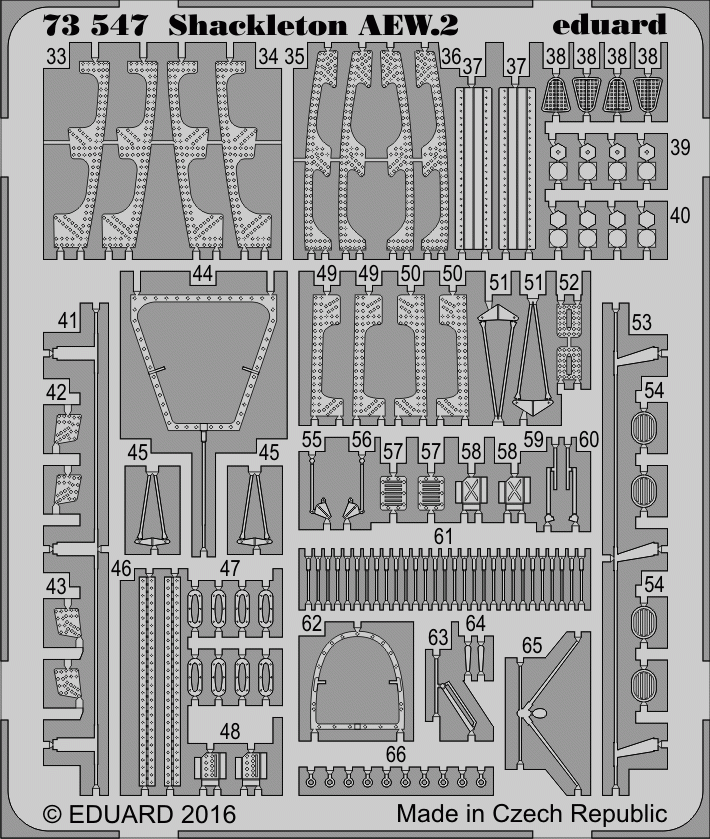 Eduard 73547 Shackleton AEW.2 REVELL 1/72 – imagen 2