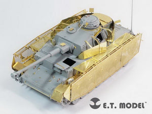 ET Model E35-091 WWII German Pz.Kpfw.IV Ausf.J Schurzen(Late version) (For DRAGON Smart Kit) (1/35) – image 3