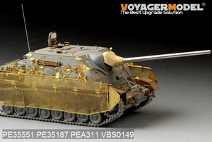Voyager Model PEA311 WWII German Jagdpanzer IV/70(A) &amp;quot;Thoma shields&amp;quot; wire mesh schürzen For DRAGON 6082 6689/TRISTAR KIT 35048 1/35 – imagen 4