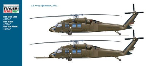 Italeri 2706 UH-60/MH-60 Black Hawk 1/48 – image 2